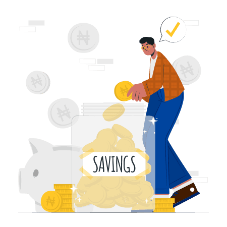 a savings ad